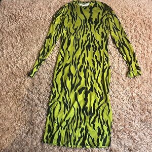 Animal print dress